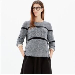 Madewell Patternstorm Cable Knit Pullover Sweater